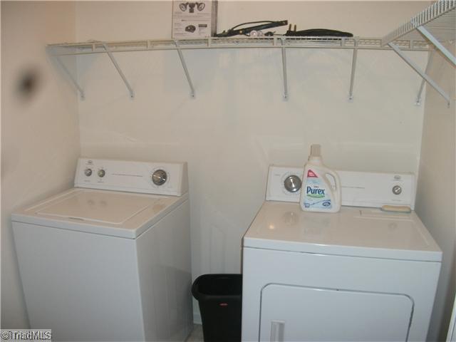4406 Hunters Run Trinity, NC 27370 - Photo 10 of 15 Laundry Room. Spacious laundry room. Washer and dryer remain.