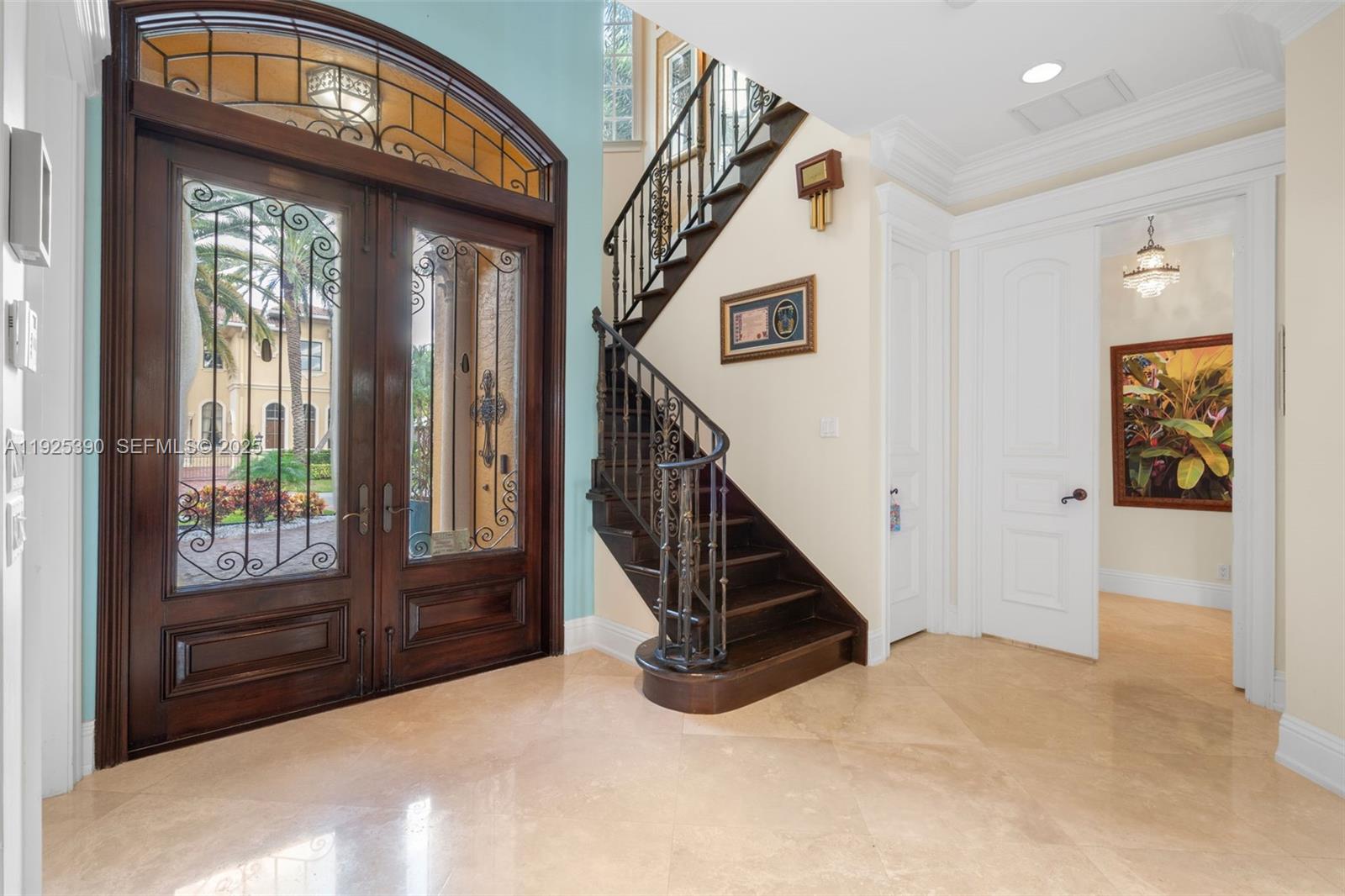 3406 Leigh Road Pompano Beach, FL 33062 - Photo 5 of 49 a view of an entryway with staircase