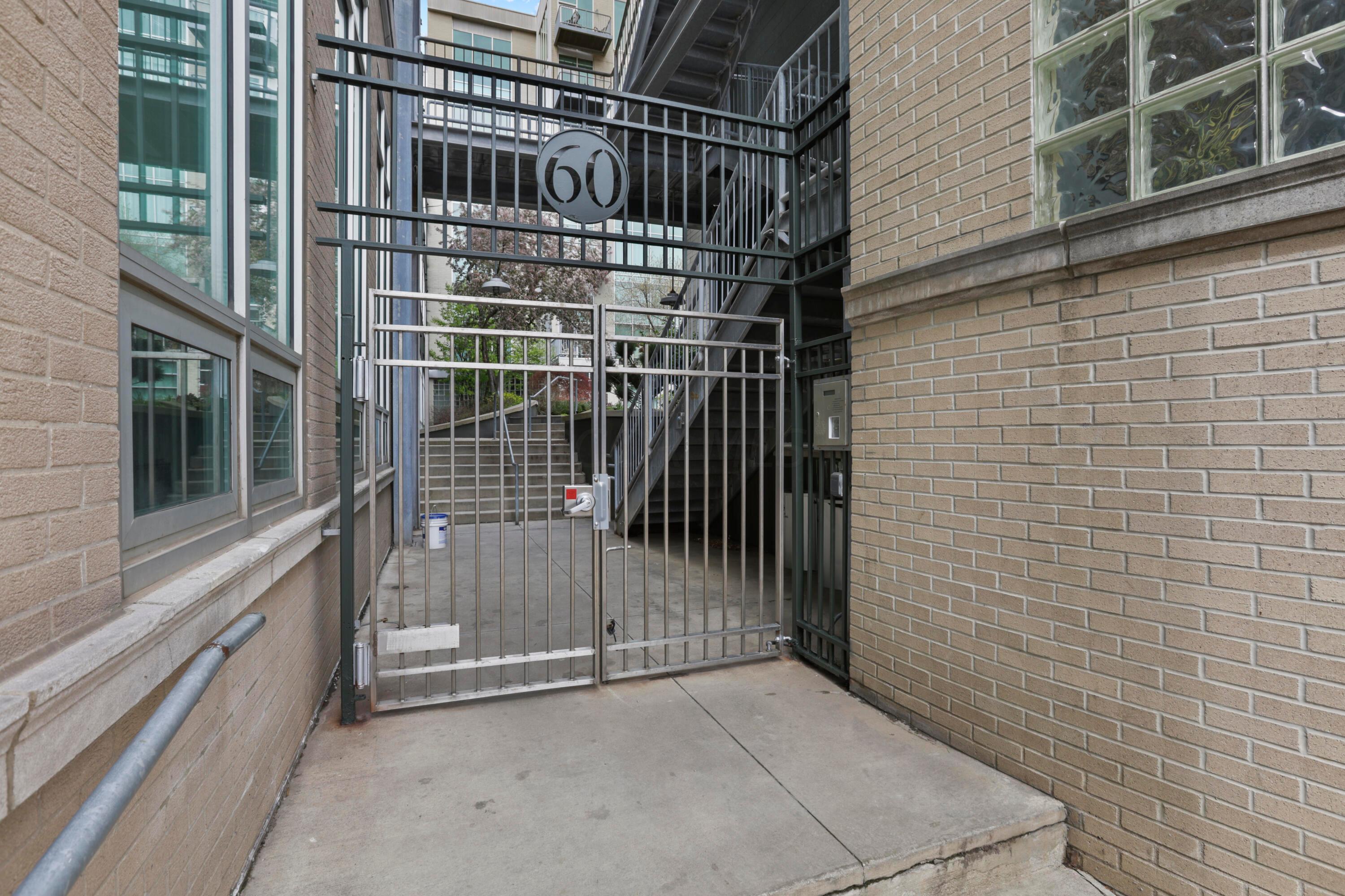 60 East Spring Street, Unit 105 Columbus, OH 43215 - Photo 22 of 30 Gated Entry