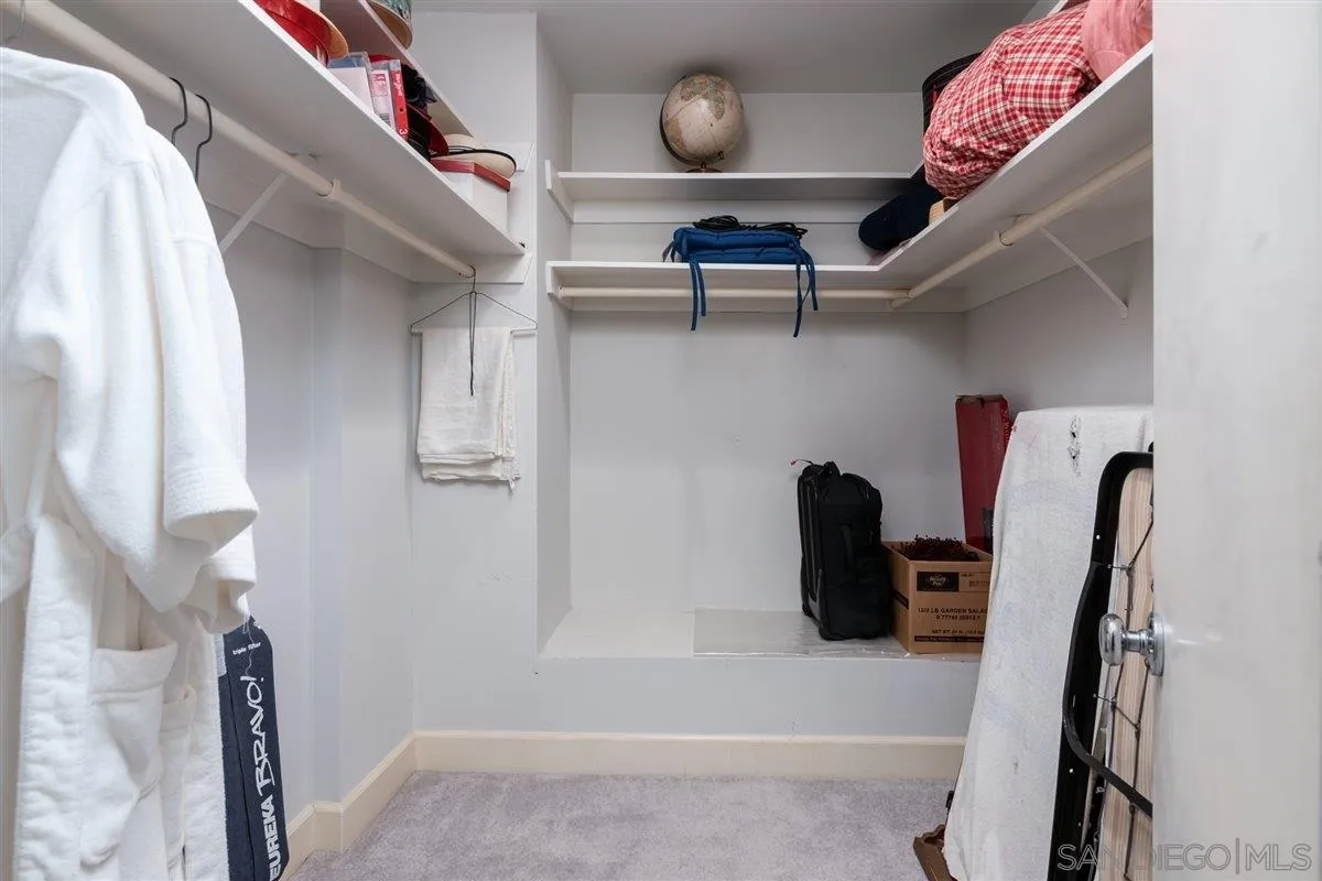 48 Half Moon Bend Coronado, CA 92118 - Photo 21 of 41 a view of a walk in closet