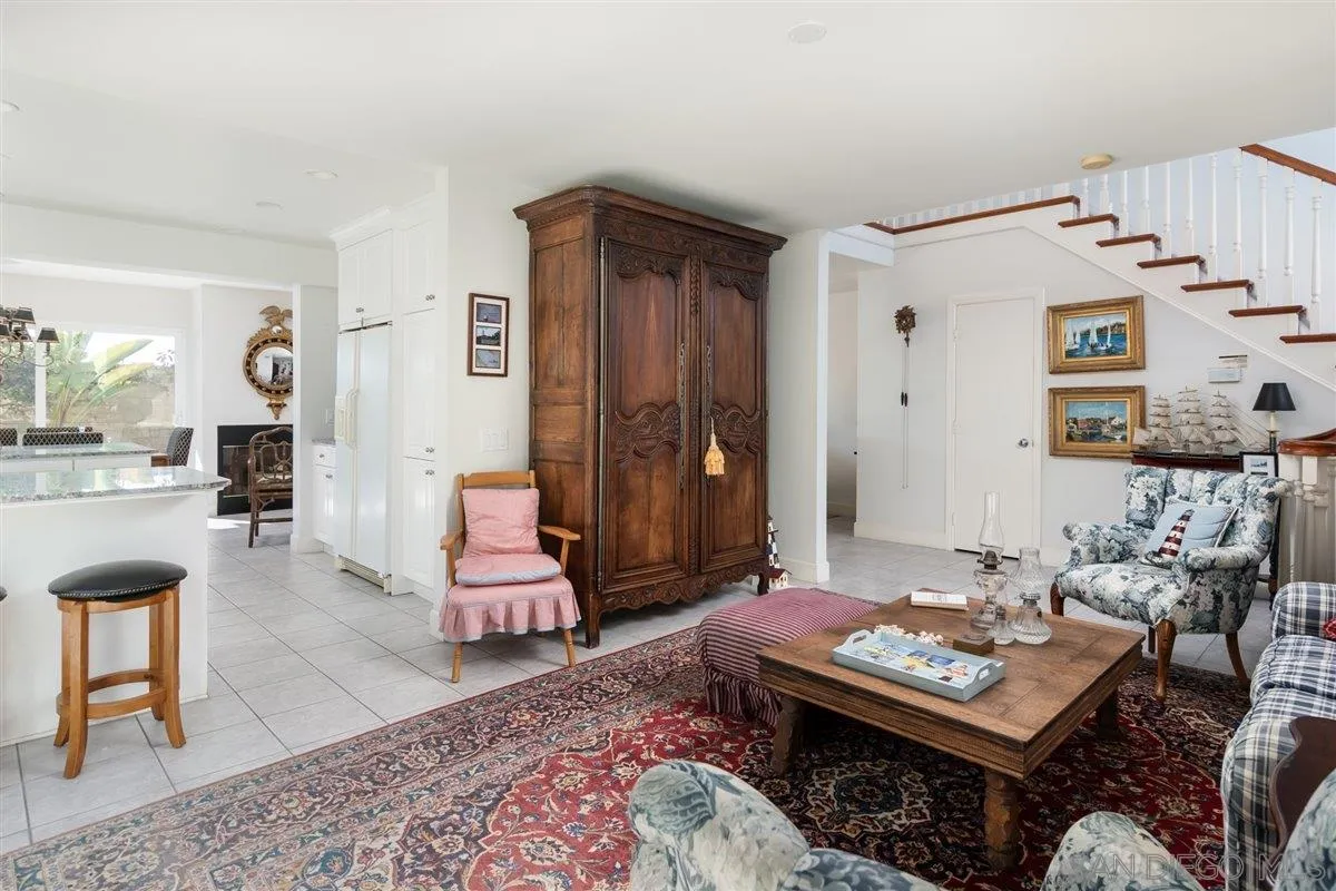 48 Half Moon Bend Coronado, CA 92118 - Photo 10 of 41 a living room with furniture and wooden floor