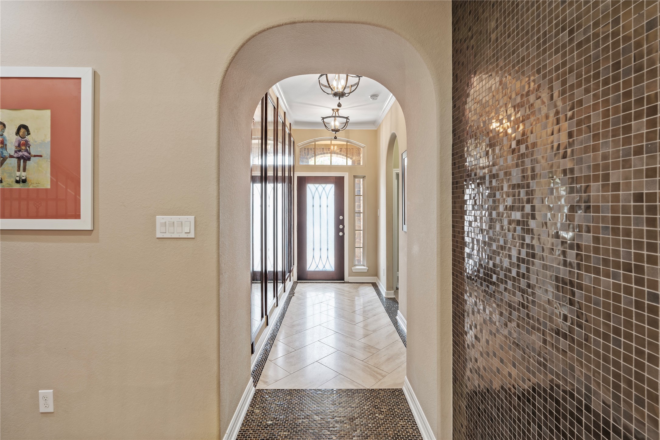 7423 Summer Night Lane Rosenberg, TX 77469 - Photo 5 of 44 a view of a hallway with windows