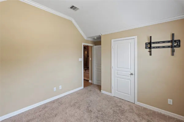 a view of a room with closet