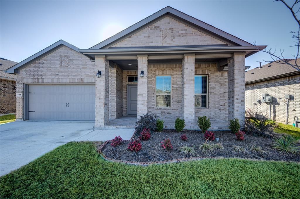 145 Hawksbill Lane Rhome, TX 76078 - Photo 2 of 23 Front Elevation