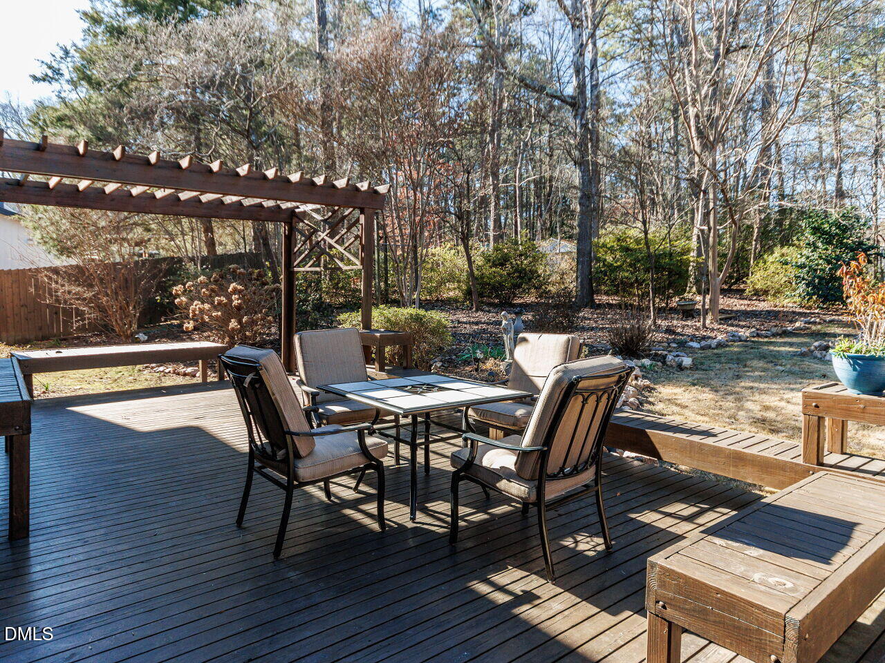 4109 Glen Laurel Drive Raleigh, NC 27612 - Photo 33 of 50 back deck