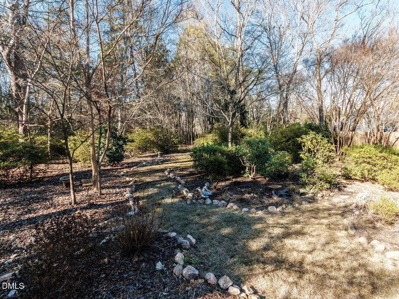 4109 Glen Laurel Drive Raleigh, NC 27612 - Photo 38 of 50 Backyard - Winter