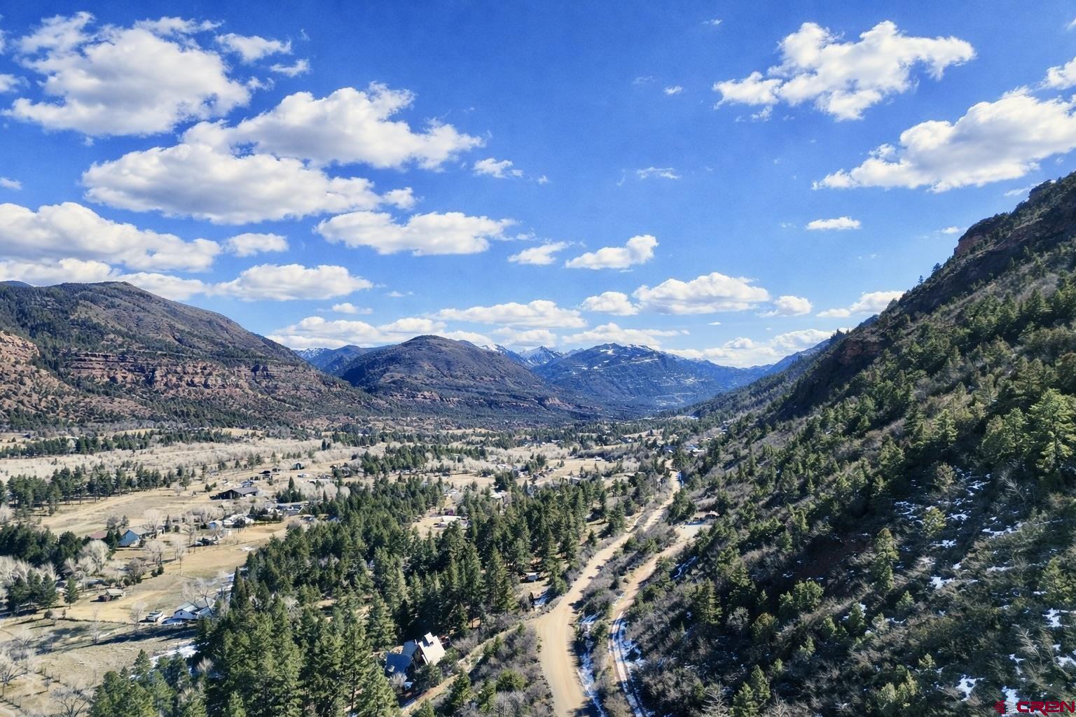 4115 County Road 17 Ridgway, CO 81432 - Photo 17 of 21 a view of a city with lots of bushes
