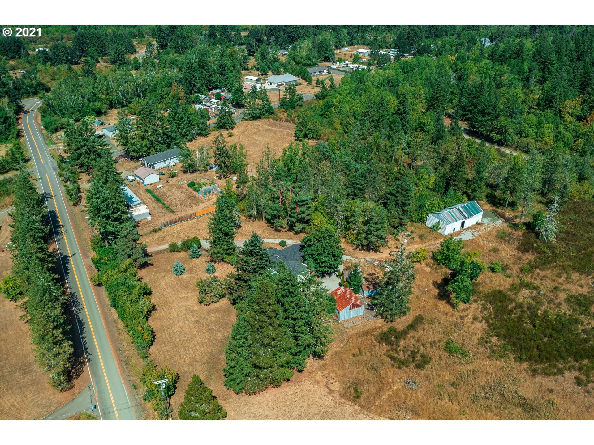 7400 Ash Street Grand Ronde, OR 97347 - Photo 3 of 23 a view of a lake view