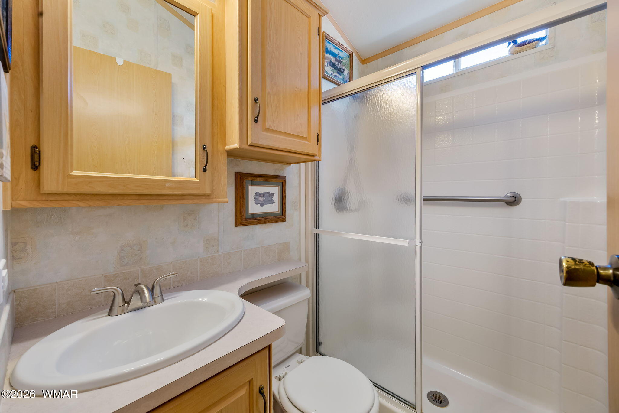 2725 Whiskey Road Overgaard, AZ 85933 - Photo 18 of 32 a bathroom with a sink toilet and shower
