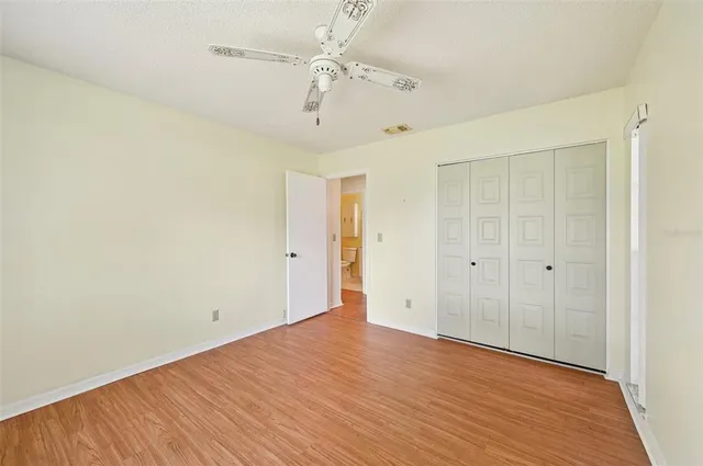 wooden floor in an empty room