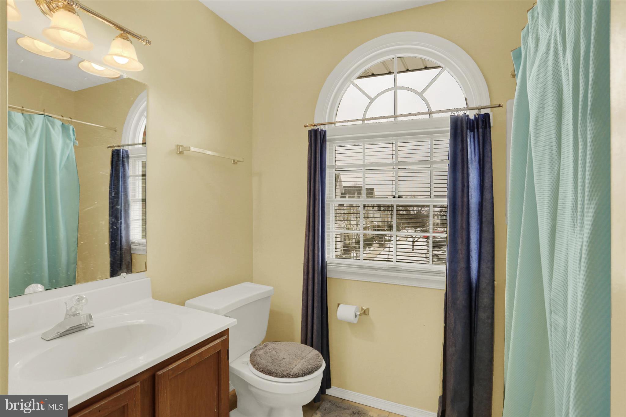 1947 Deer Path Road Harrisburg, PA 17110 - Photo 20 of 32 a bathroom with a sink a mirror a toilet and a window