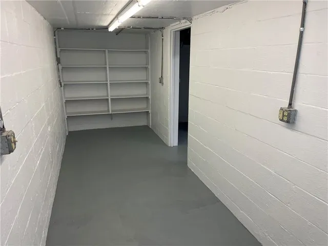 a view of a closet