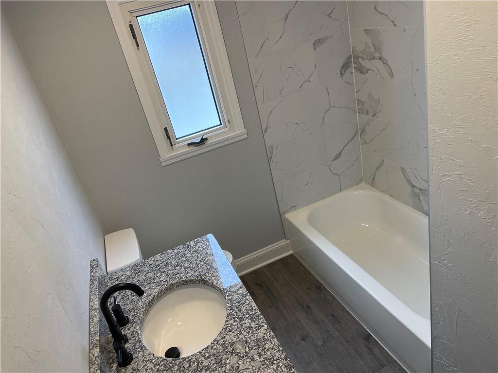 816 High Street Hiller, PA 15444 - Photo 9 of 21 a bathroom with a sink and a mirror