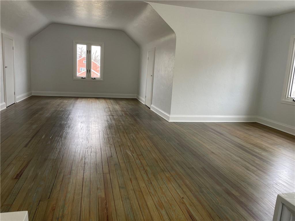 816 High Street Hiller, PA 15444 - Photo 10 of 21 an empty room with wooden floor and windows