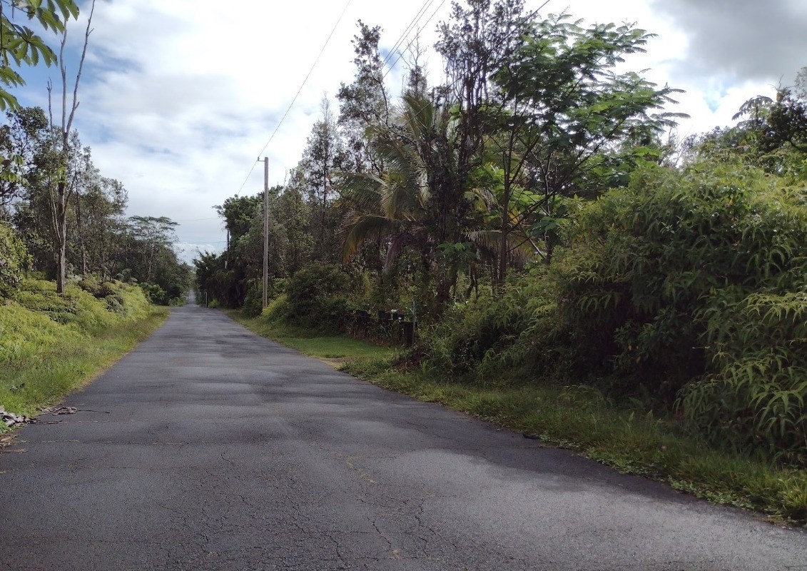 Seaview Road Pahoa, HI 96778 - Photo 4 of 7 a view of a road with a trees