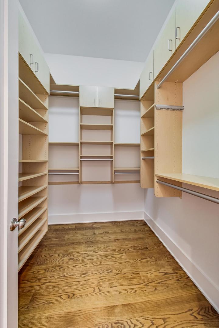 821 West Fulton Market, Unit 2 Chicago, IL 60607 - Photo 14 of 20 a view of walk in closet with empty racks