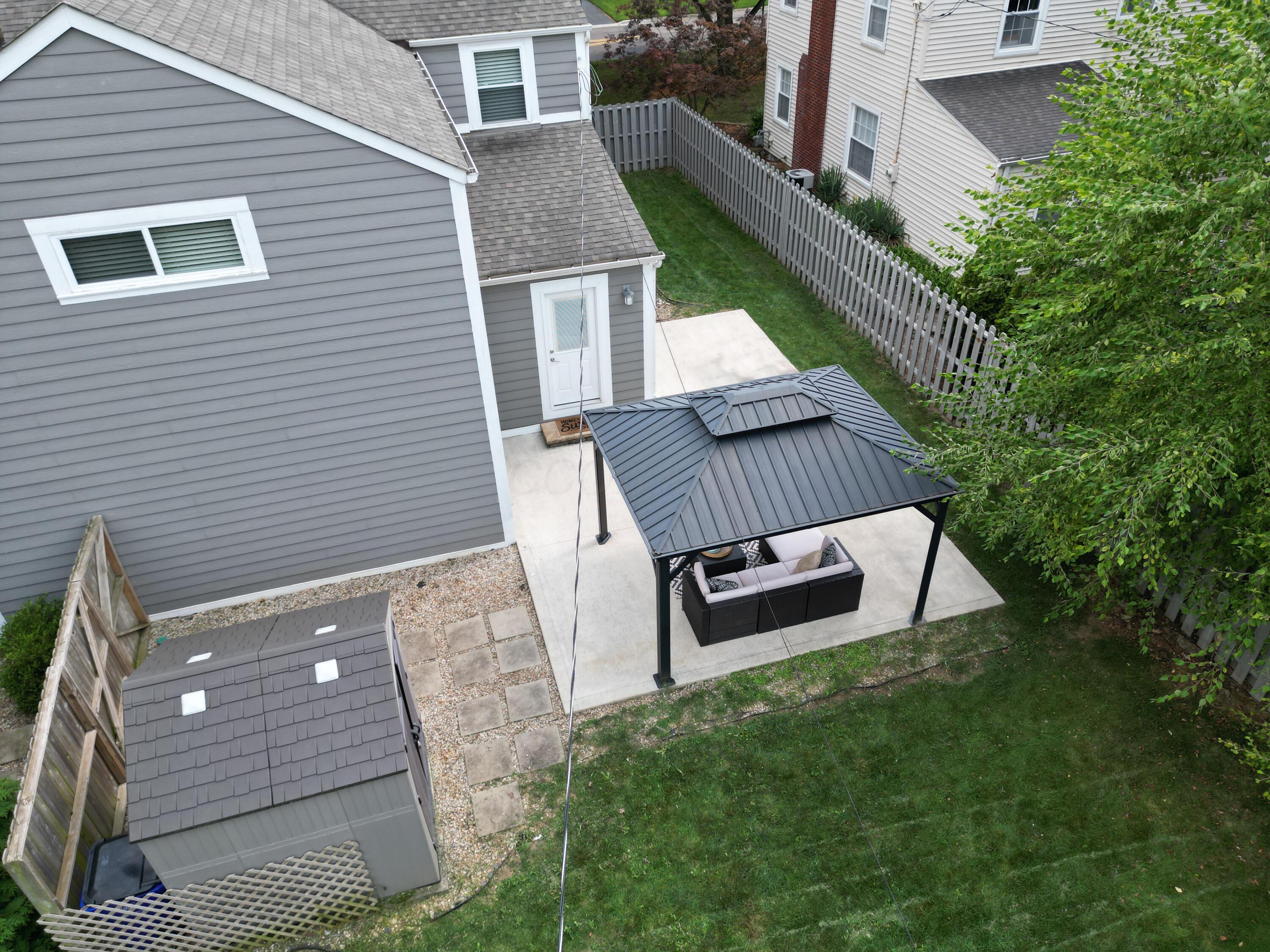 1430 Ashdowne Road Upper Arlington, OH 43221 - Photo 45 of 51 Aerial of the backyard.
