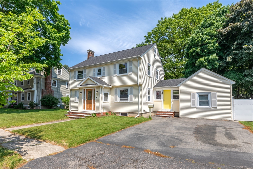 21 Allerton Road Milton, MA 02186 - Photo 1 of 42 a front view of a house with a garden