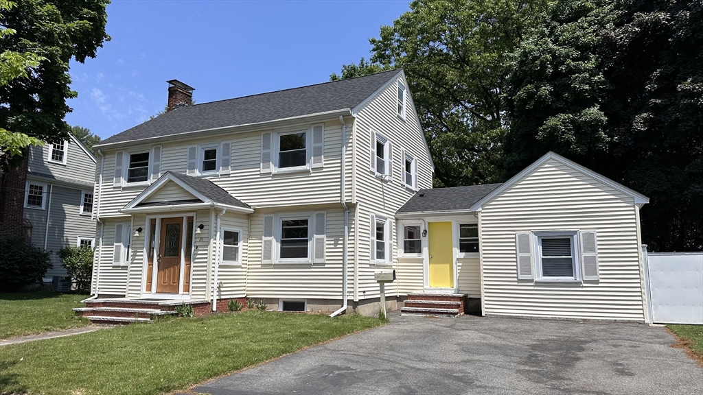 21 Allerton Road Milton, MA 02186 - Photo 41 of 42 a front view of a house with a yard