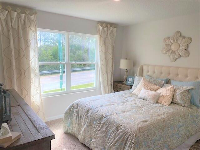 557 Mary Lou Way Crestview, FL 32539 - Photo 14 of 29 a bedroom with a large bed and a large window
