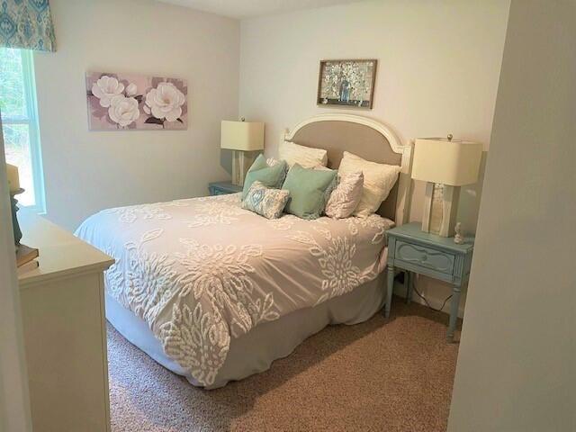 557 Mary Lou Way Crestview, FL 32539 - Photo 17 of 29 a bed room with a bed and a painting on the wall