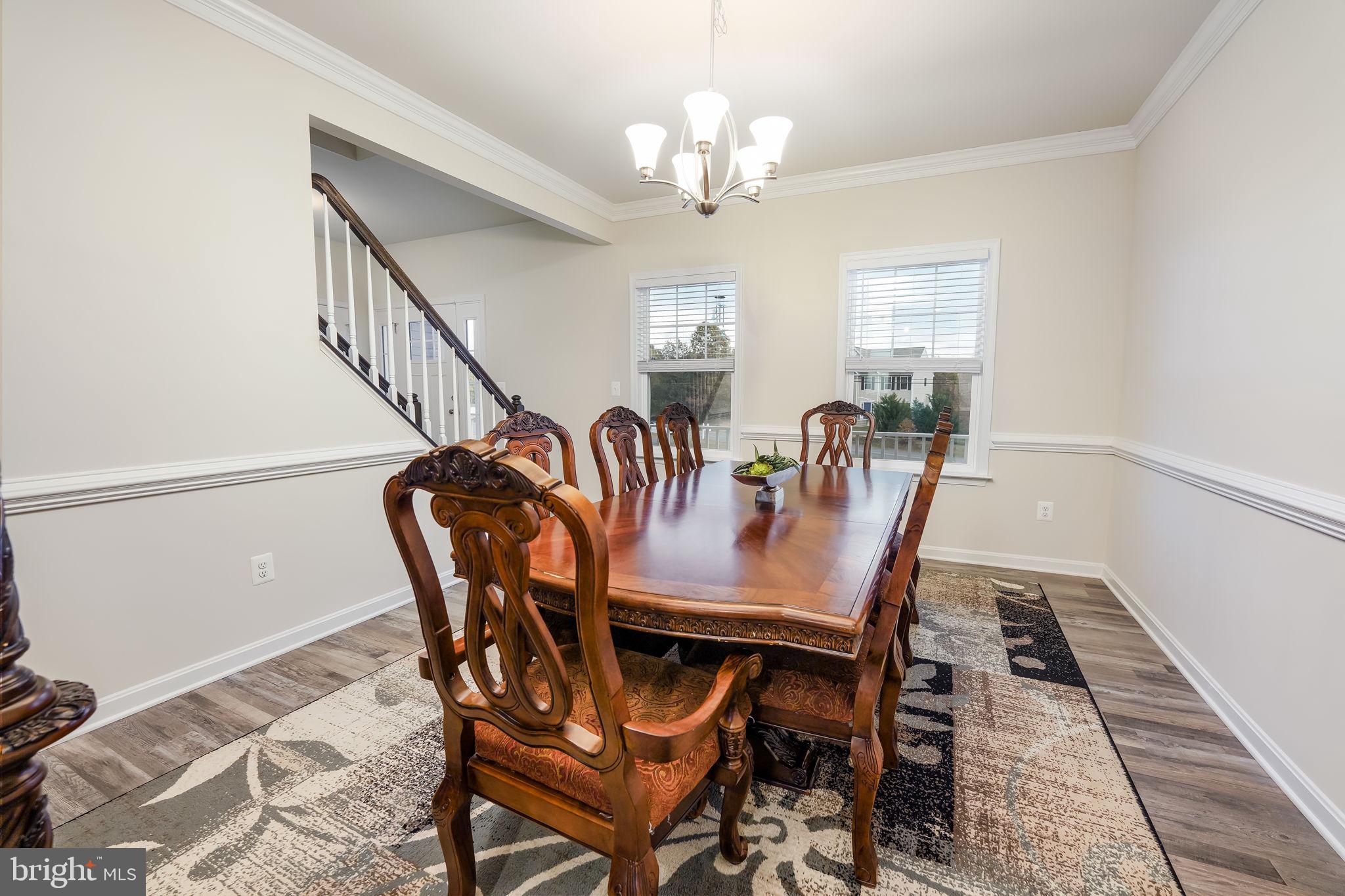 375 Hope Road Stafford, VA 22554 - Photo 6 of 45 Crown Molding & Chair Railing