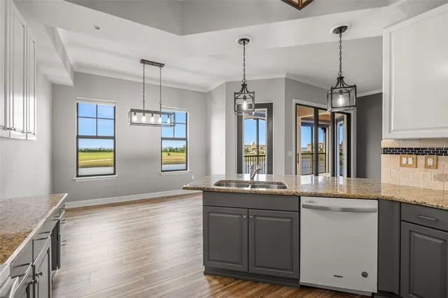 a view of city from a window