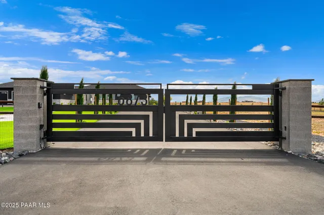 a view of a garden with a bench