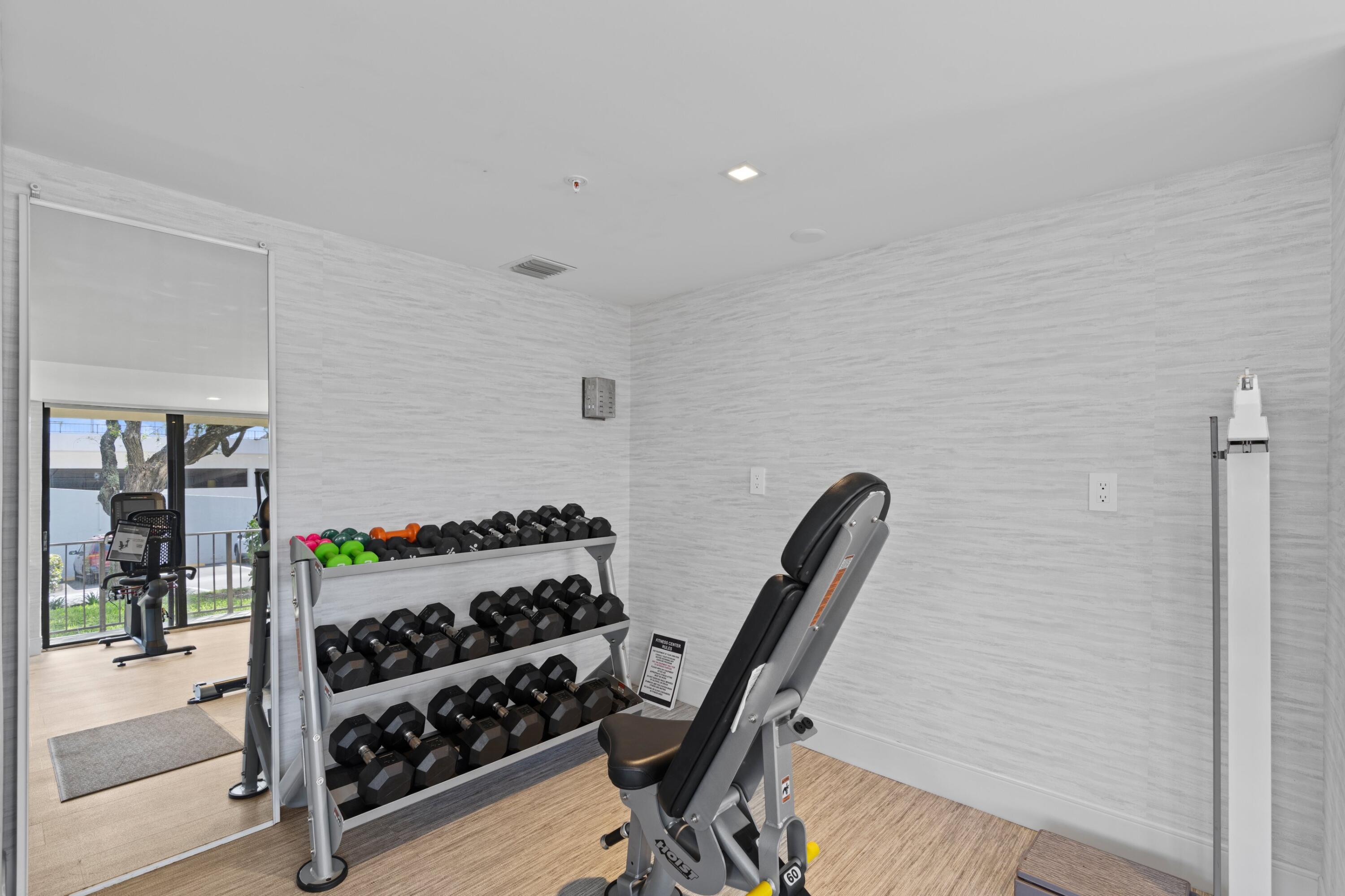 899 Jeffery Street, Unit 112 Boca Raton, FL 33487 - Photo 20 of 33 a view of entryway with workspace