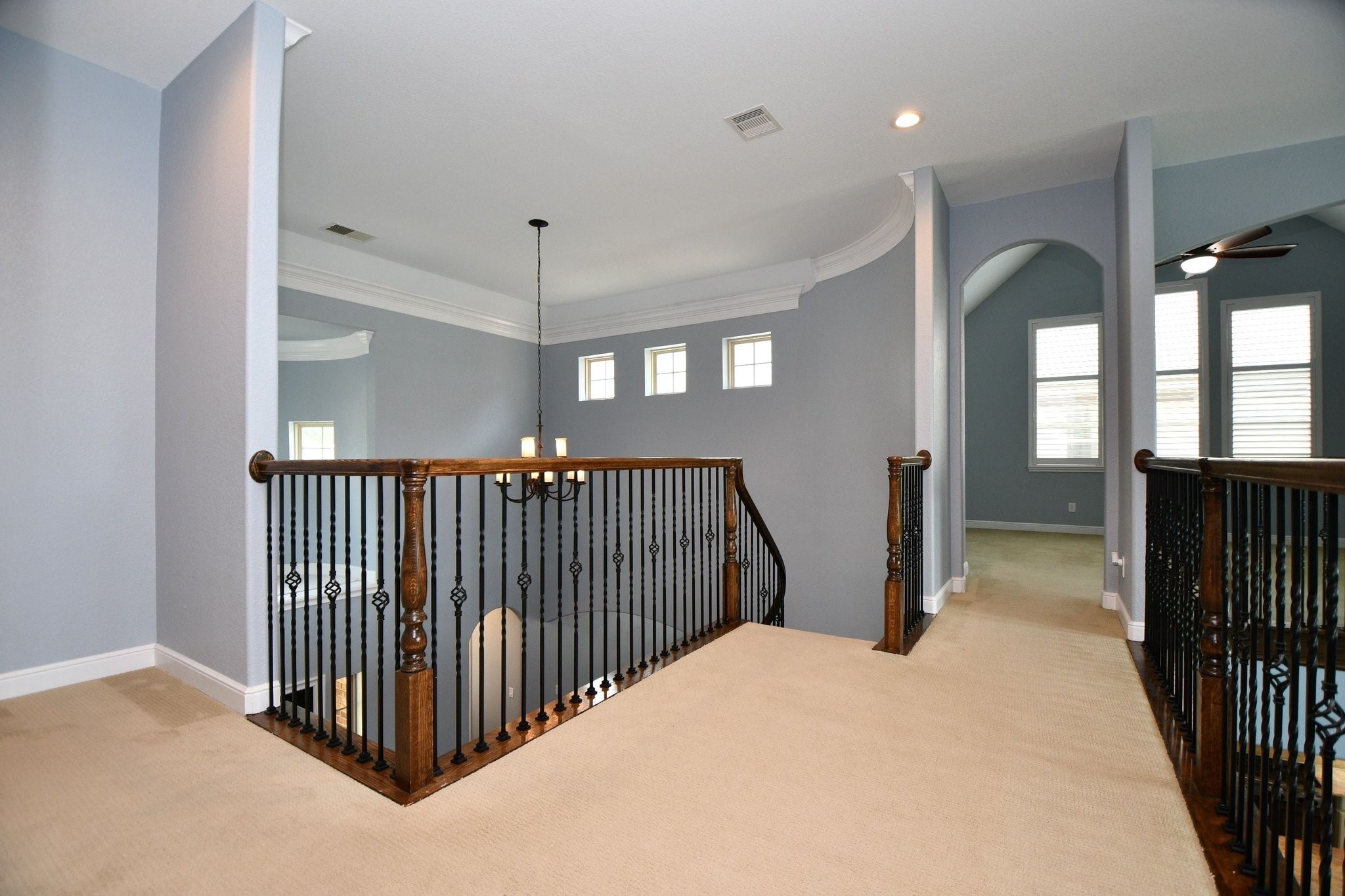 24914 Bay Mist Ridge Lane Katy, TX 77494 - Photo 43 of 50 This is a view of the upstairs landing with the gameroom/media room strait ahead.