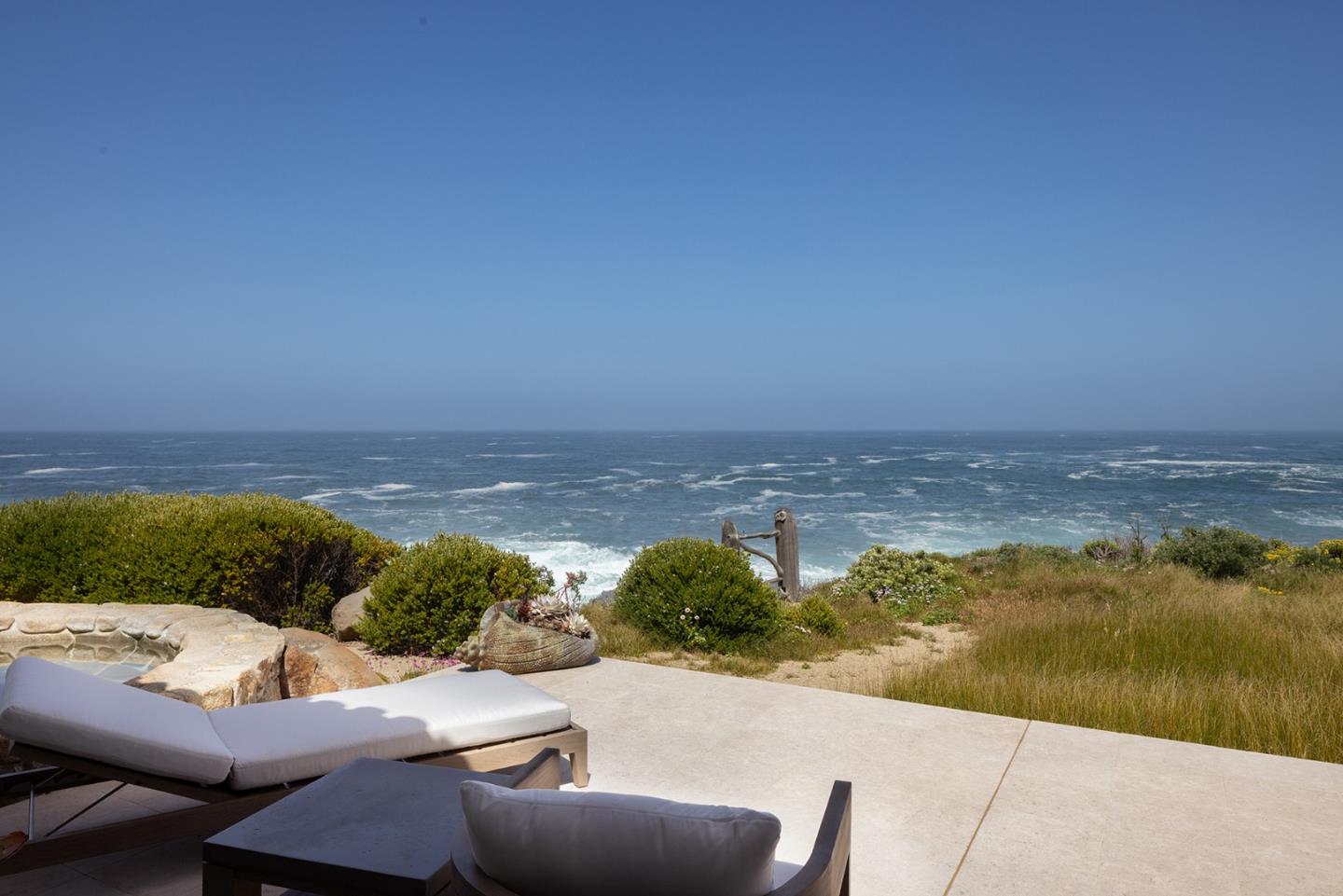 36654 Highway 1 Carmel, CA 93923 - Photo 13 of 23 a view of a ocean with couches and ocean view