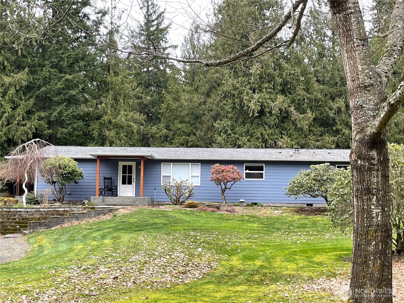 6638 Goodwin Road Everson, WA 98247 - Photo 1 of 1 a front view of house with yard and outdoor seating