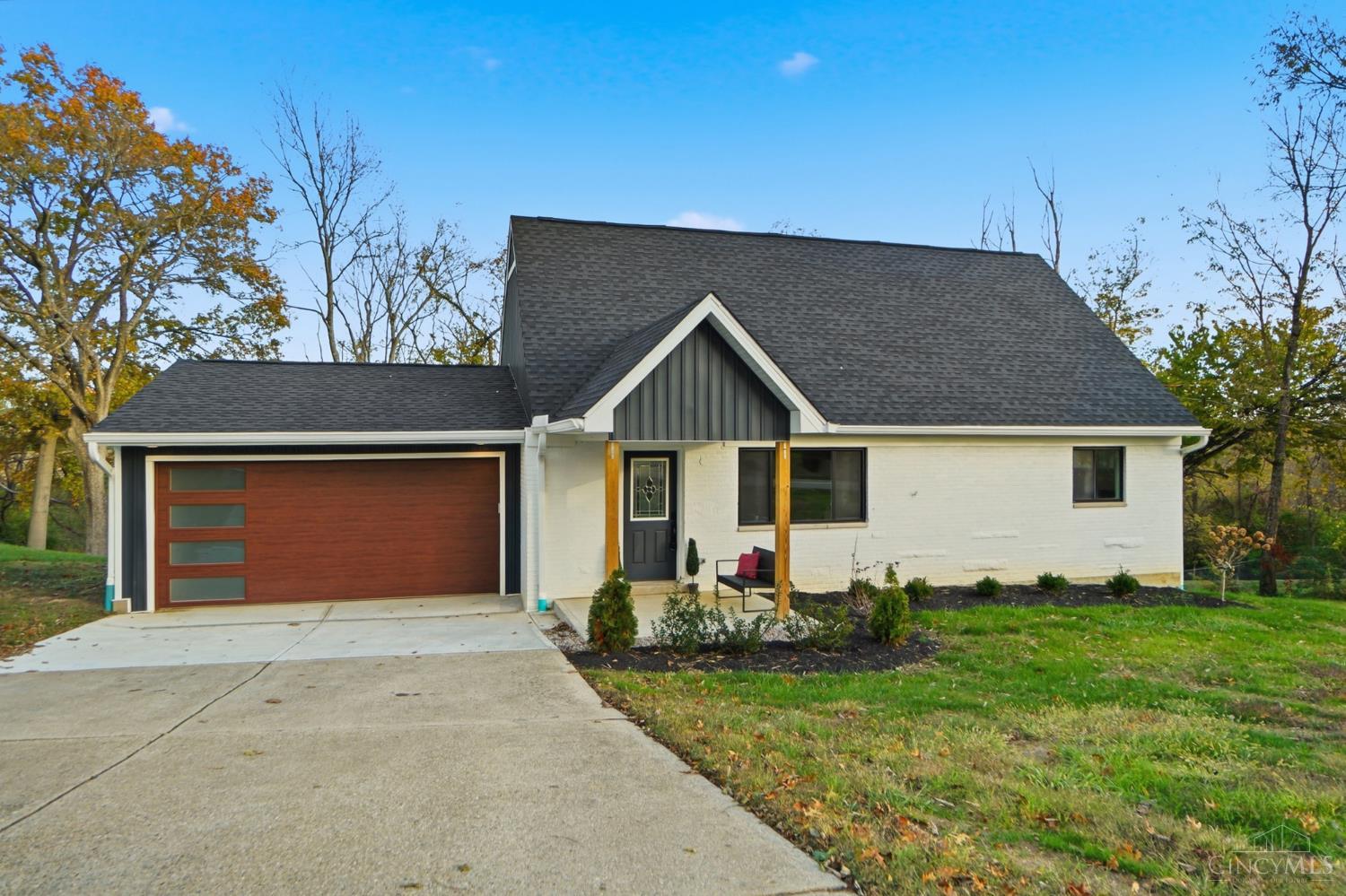 9870 Weik Road Cincinnati, OH 45252 - Photo 1 of 47 Modern fresh exterior. All new landscaping and exterior finishes.