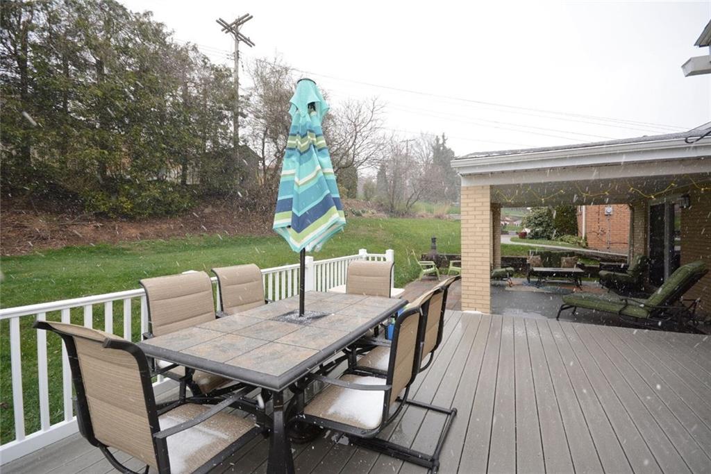 2428 Rose Garden Road Pittsburgh, PA 15220 - Photo 23 of 25 Platform deck with maintenance free "Trex" decking