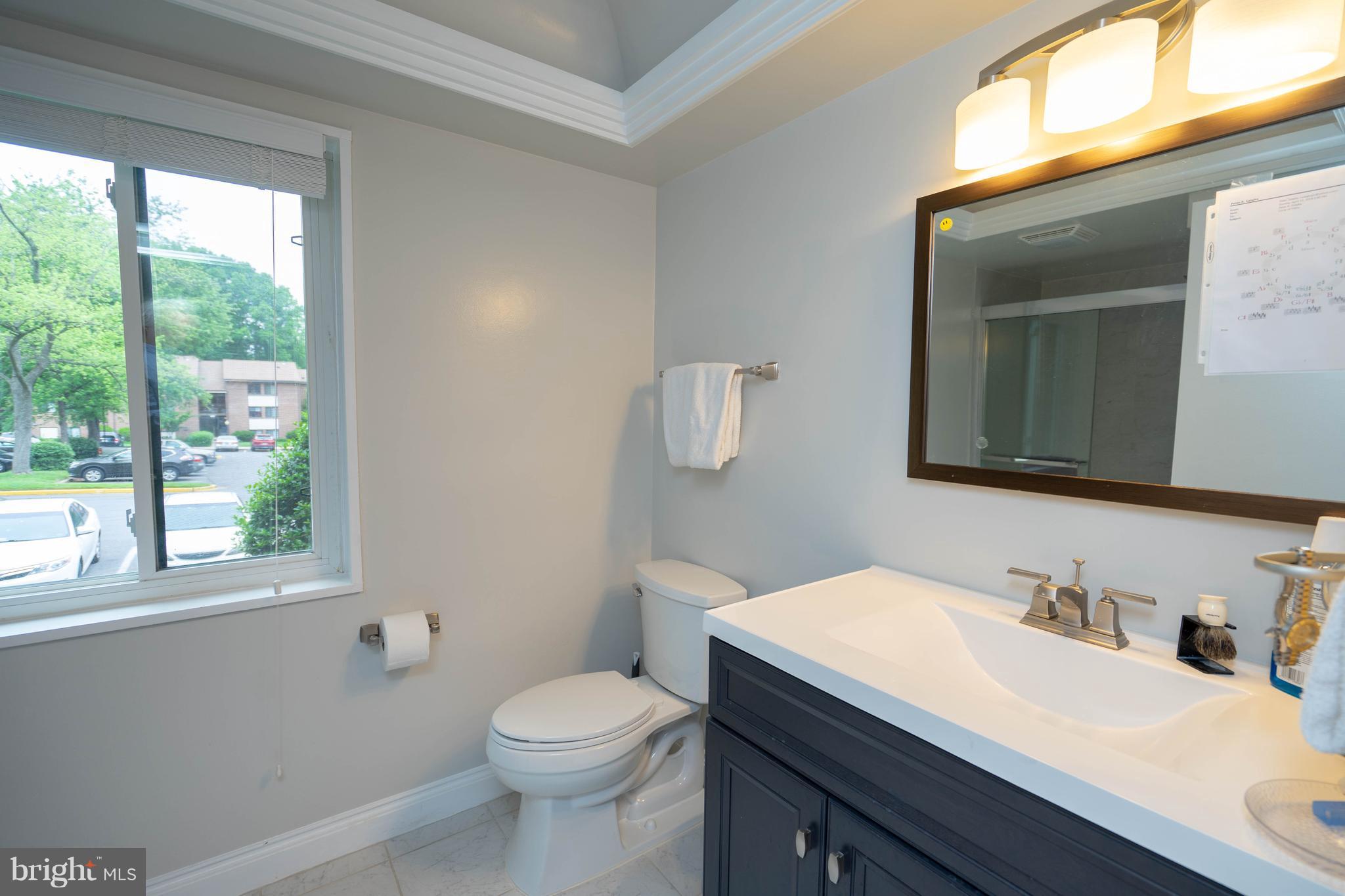 1415 Northgate Square, Unit 12C Reston, VA 20190 - Photo 10 of 15 Updated Master Bathroom