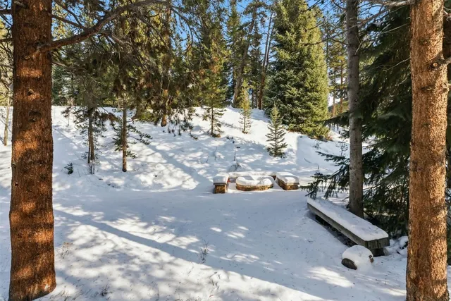 a view of outdoor sitting space