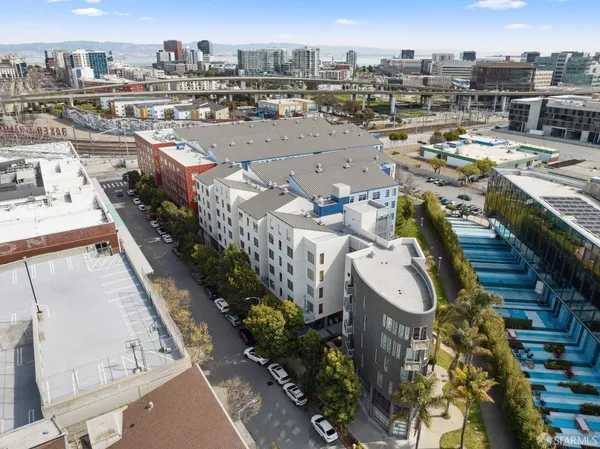 a city view with buildings
