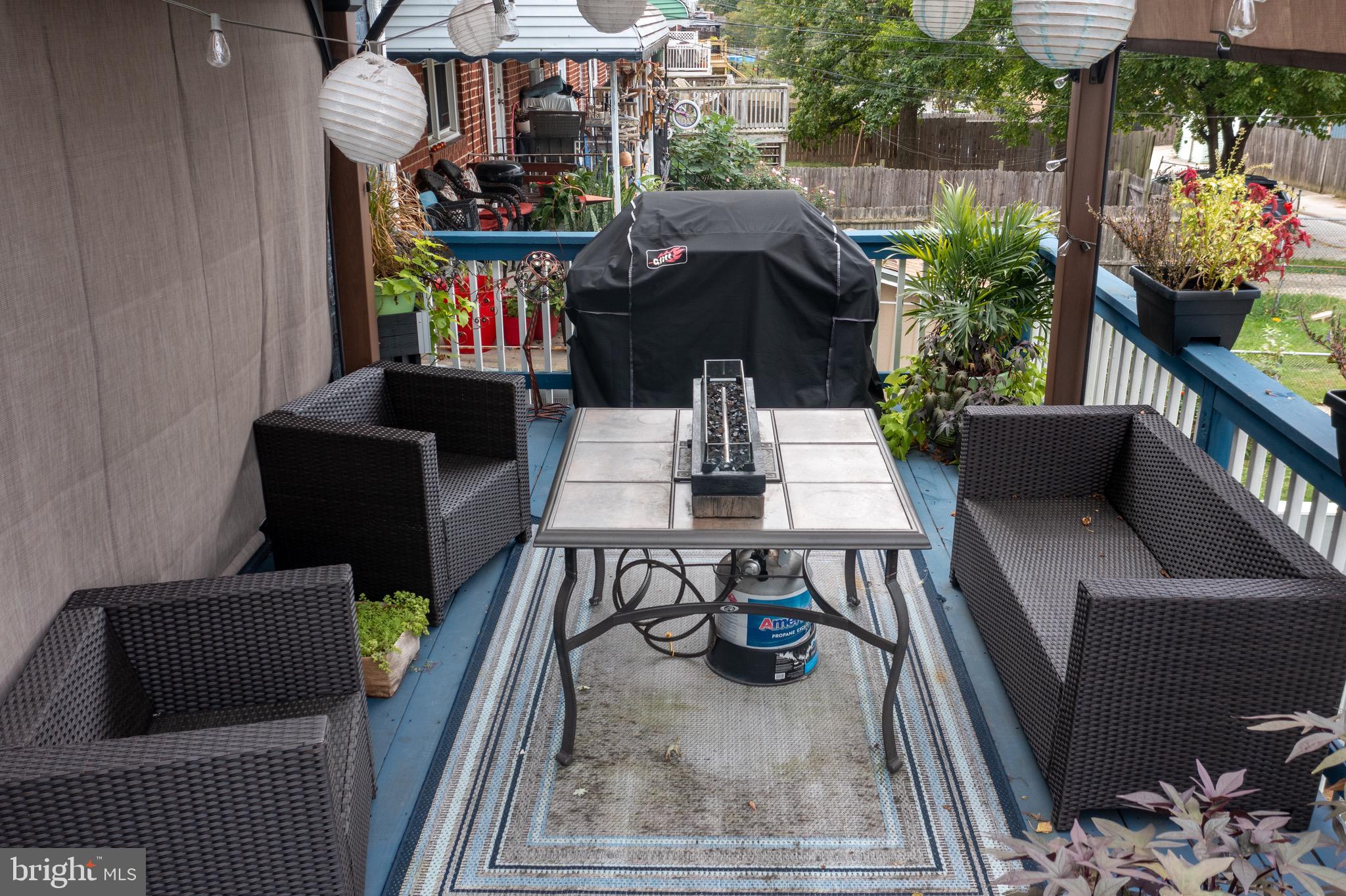 5710 Leiden Road Baltimore, MD 21206 - Photo 49 of 61 Cute outdoor living in style, fire feature, grill
