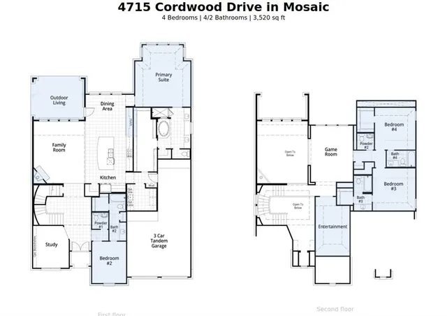 $899,000 | 4715 Cordwood Drive, Prosper, TX 75078