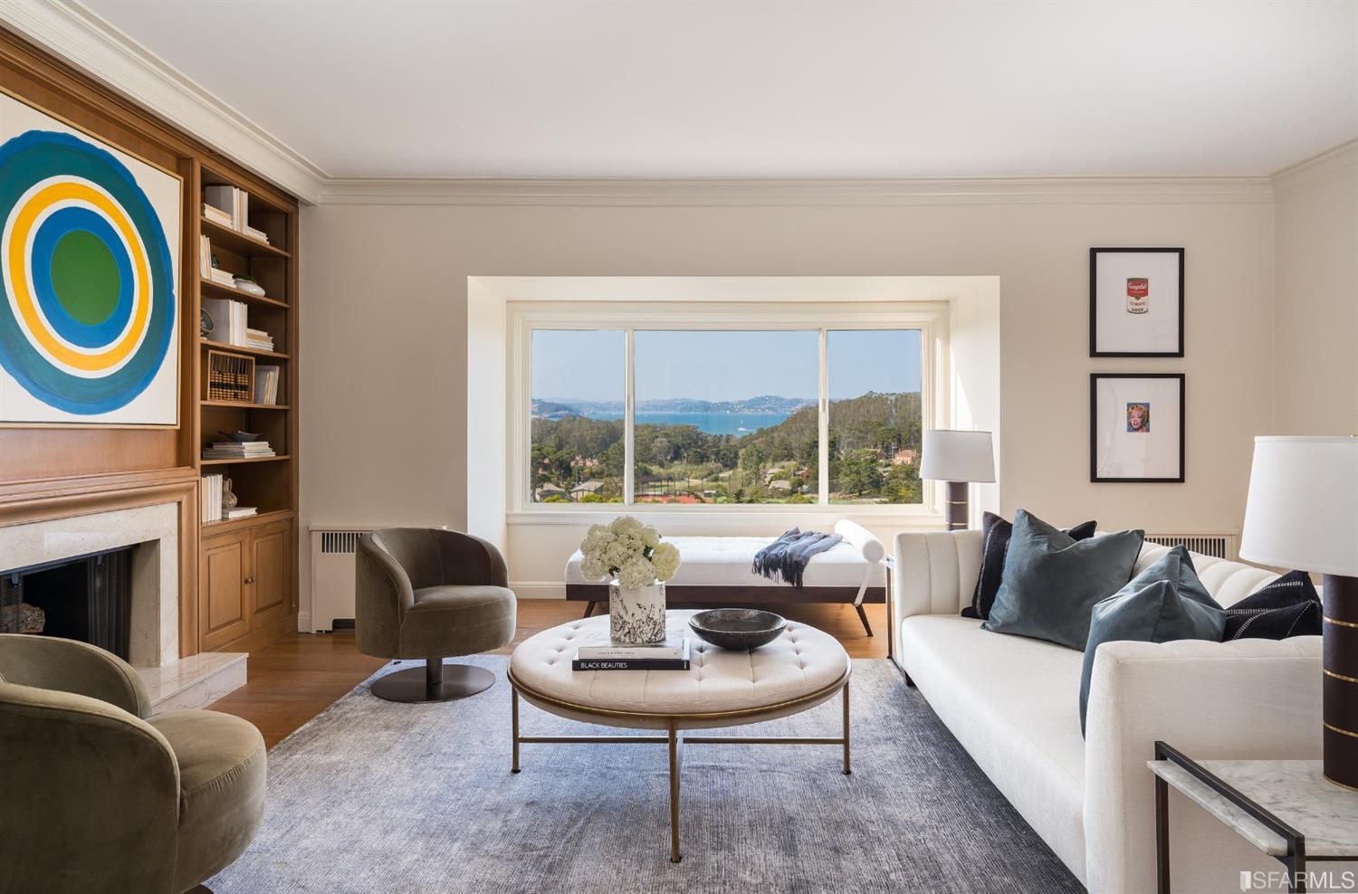3498 Jackson Street San Francisco, CA 94118 - Photo 29 of 38 a dining room with furniture and glass door