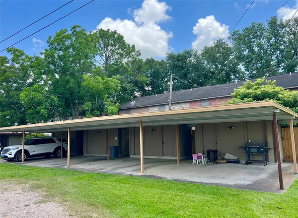 a view of a house with a patio