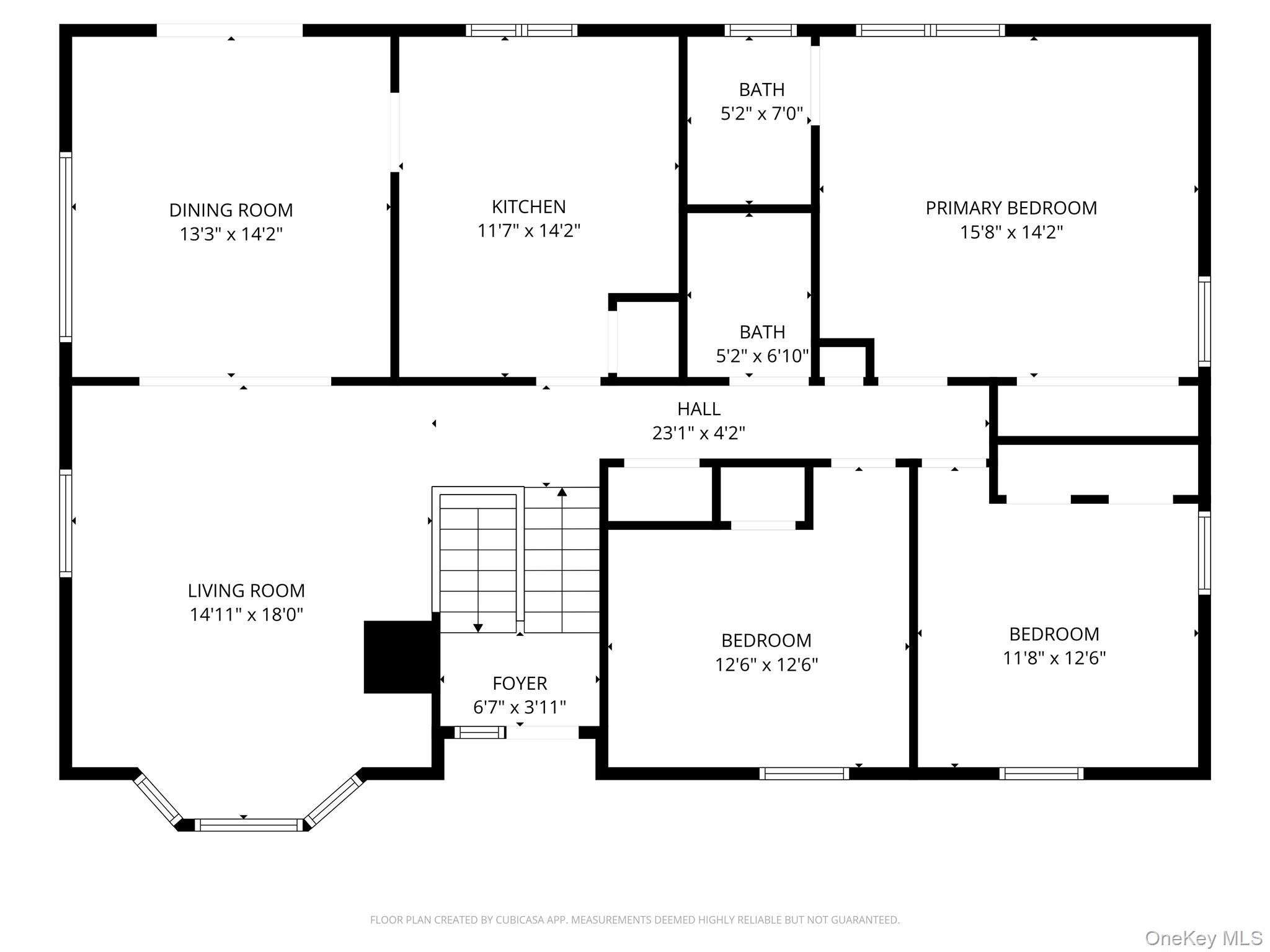 7 Cimarron Road Putnam Valley, NY 10579 - Photo 48 of 50 First floor - main living area floor plan