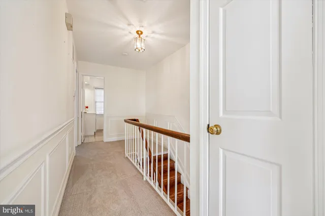 a view of a building with sitting area