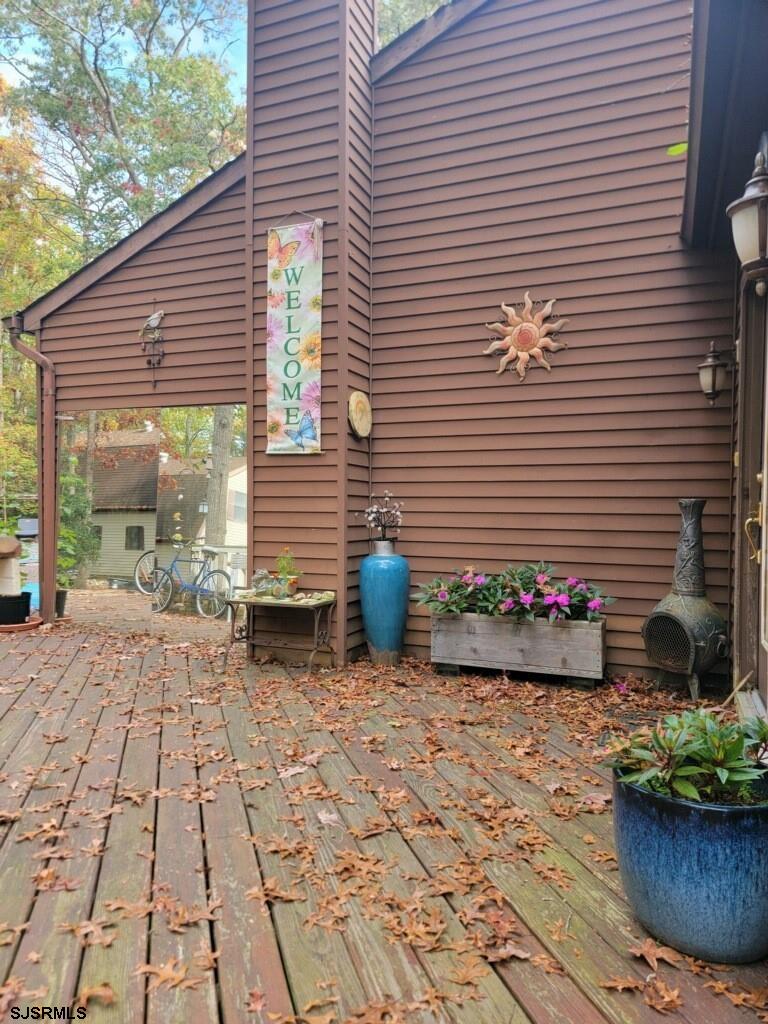 15 East Sunrise Road Woodbine, NJ 08270 - Photo 9 of 23 a view of a backyard with sitting area