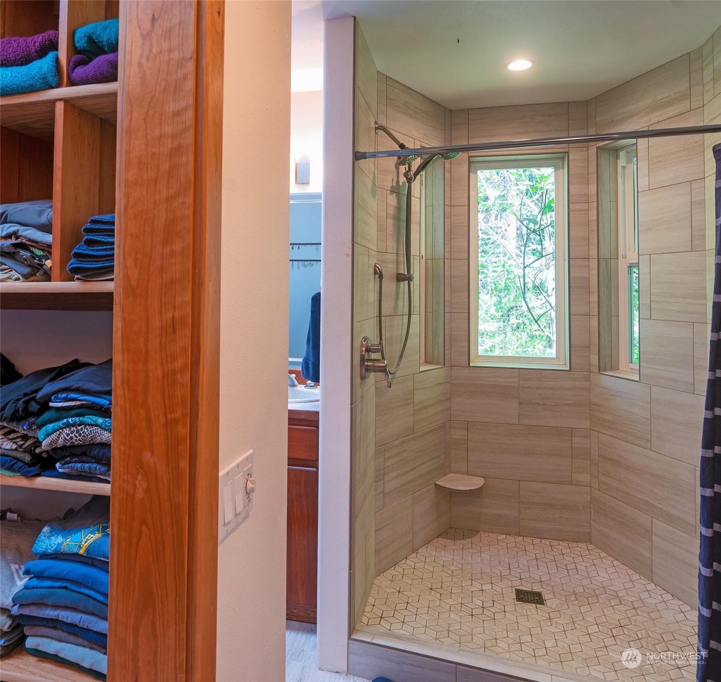 1313 Lopez Road Lopez Island, WA 98261 - Photo 20 of 31 a bathroom with a shower