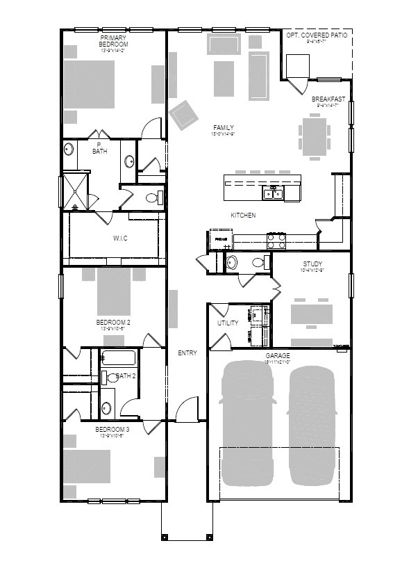 31112 Rena Coast Drive Huffman, TX 77336 - Photo 6 of 6 Floor Plan