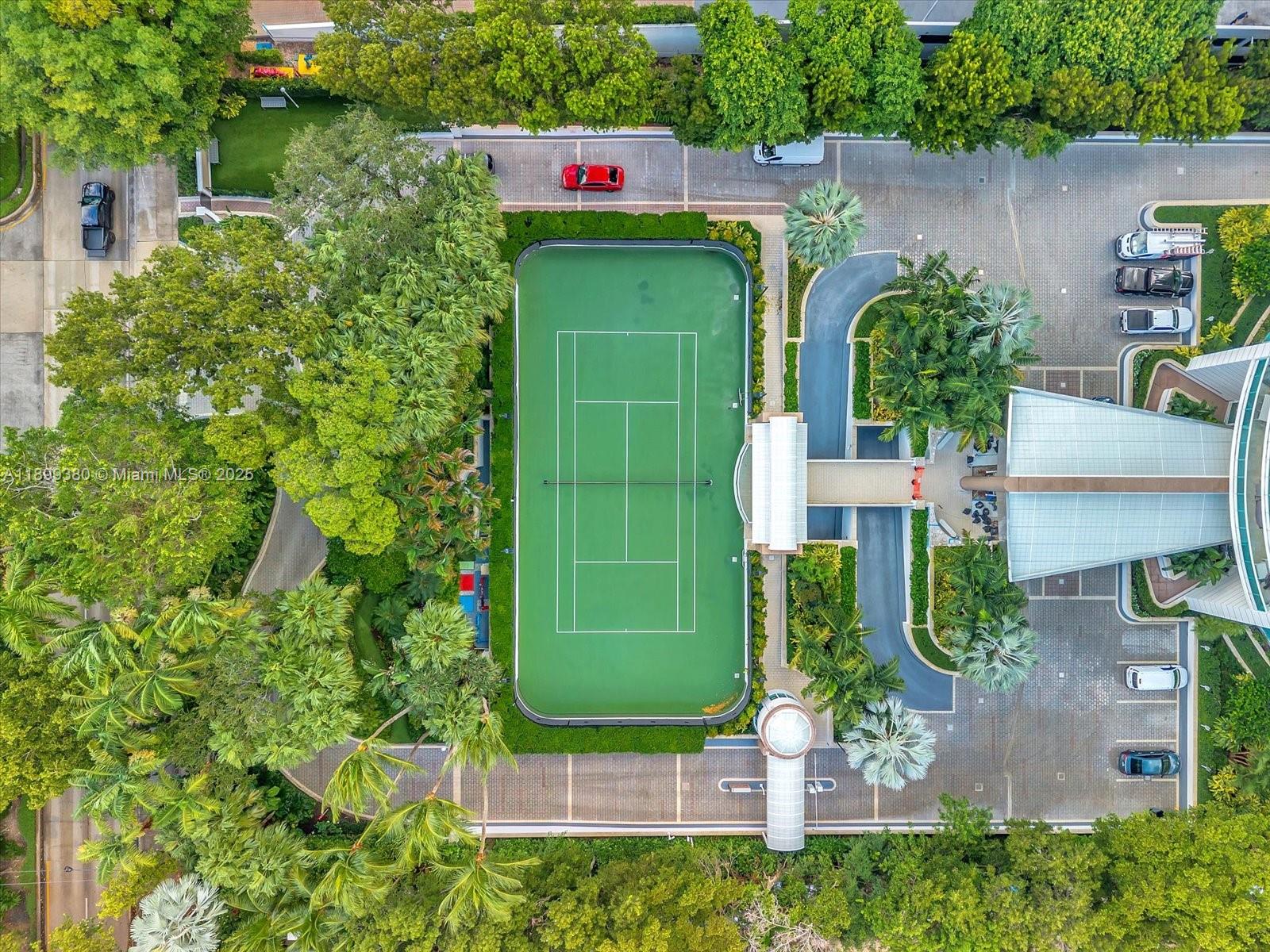 2127 Brickell Avenue, Unit 2005 Miami, FL 33129 - Photo 47 of 53 an aerial view of a house with an outdoor space