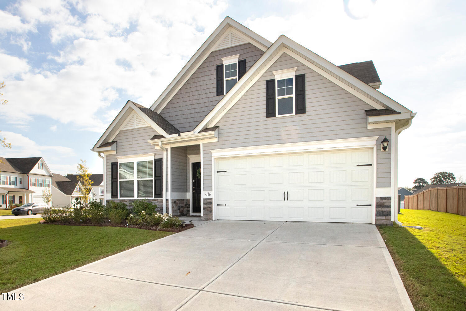 5116 Farm Barn Lane Raleigh, NC 27603 - Photo 2 of 45 a view of a house with backyard