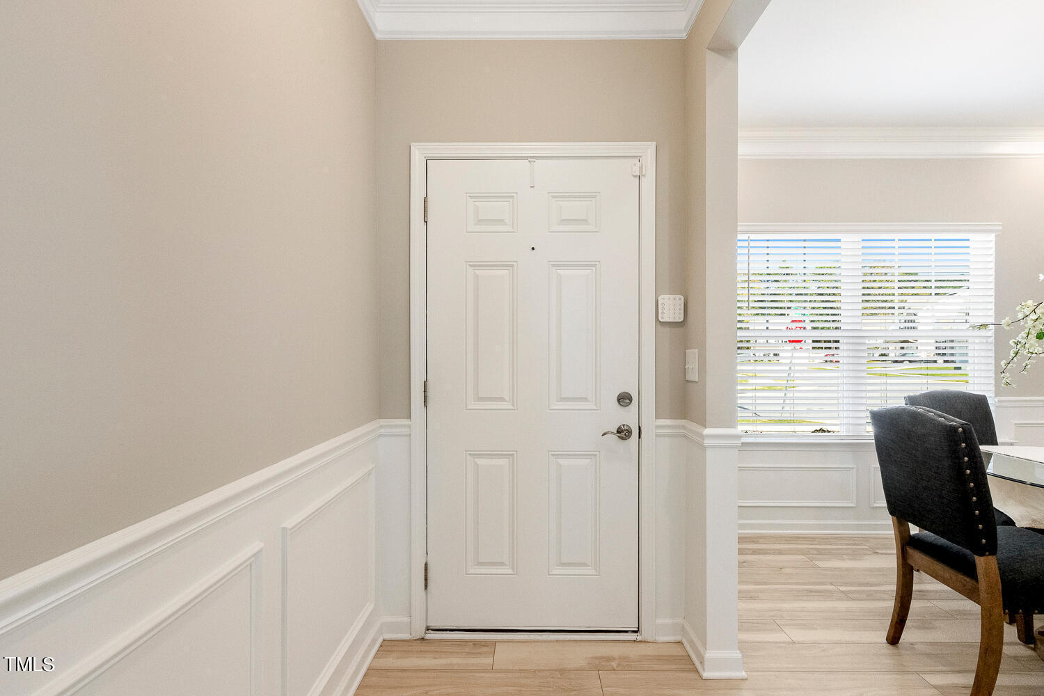 5116 Farm Barn Lane Raleigh, NC 27603 - Photo 5 of 45 a view of a livingroom with wooden floor and a window