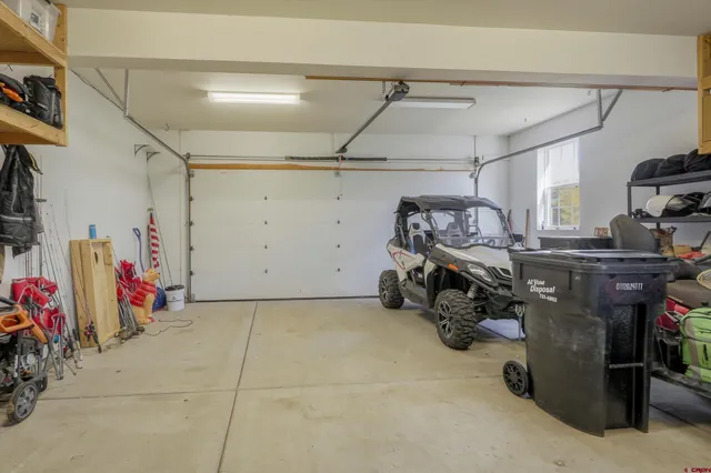 a view of a storage in a room